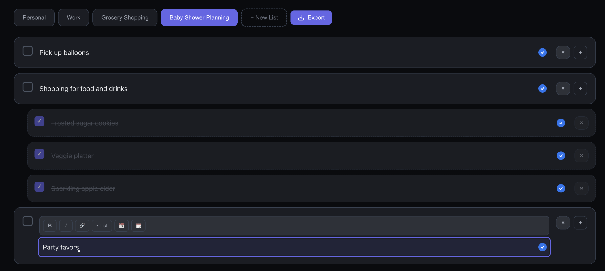 Clean To Do list program