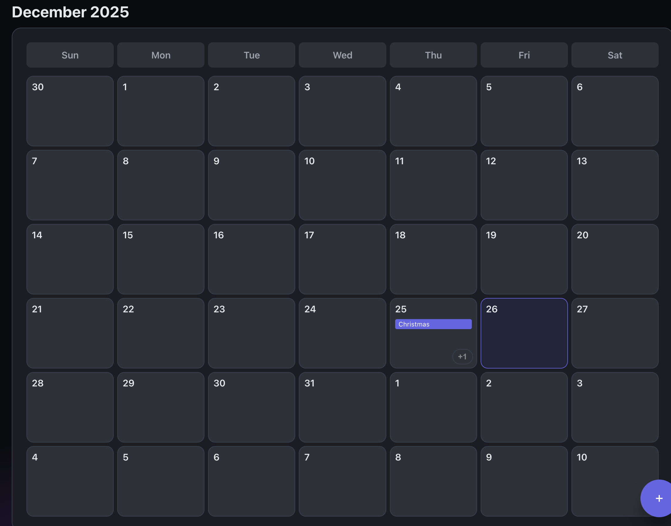 Simple Calendar App Free