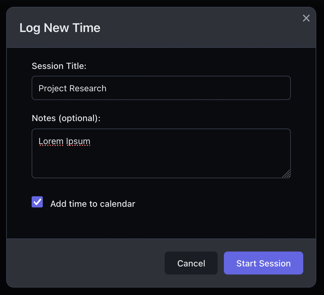 Project Time Tracker Free Program